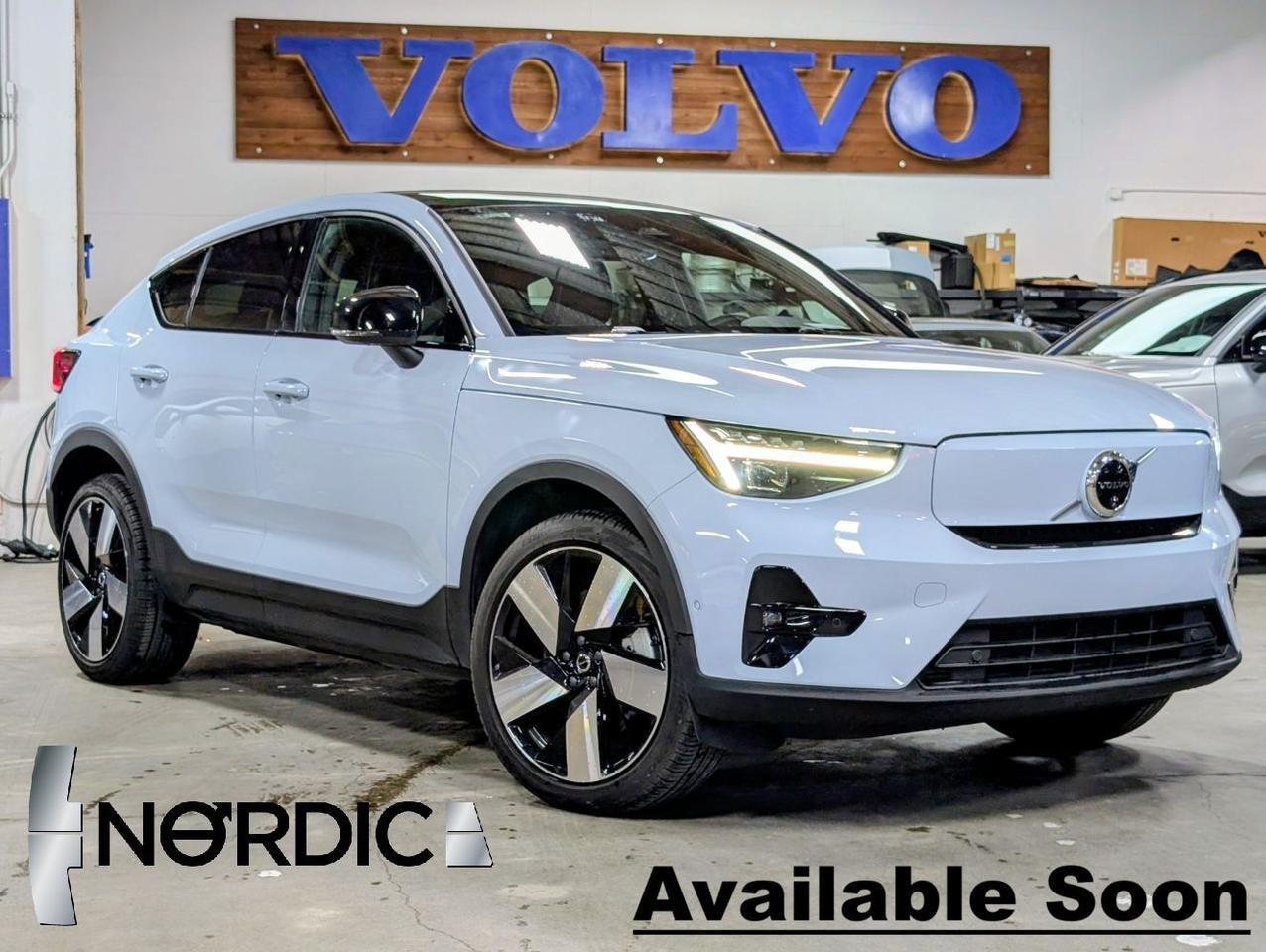 2024 Volvo C40 Recharge Extended Range ULTIMATE w/Harman Kardon, Pilot Assist, 360 Cam, 4 Heated Se