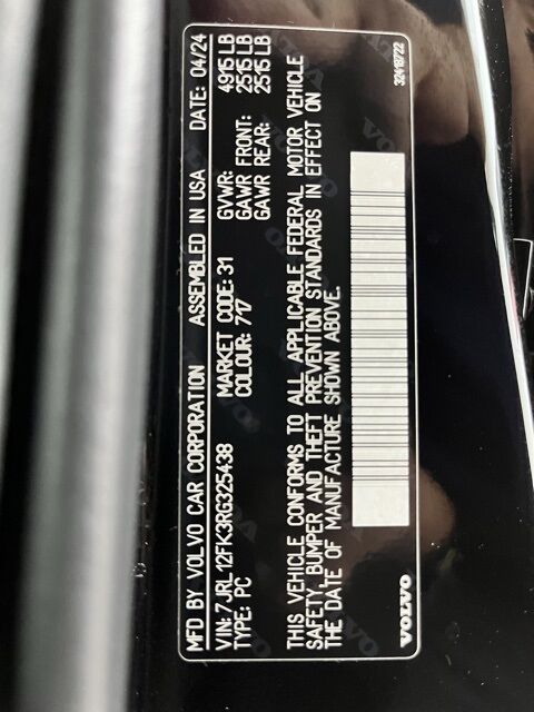 2024 Volvo S60 B5 Core Dark Theme Carrollton TX