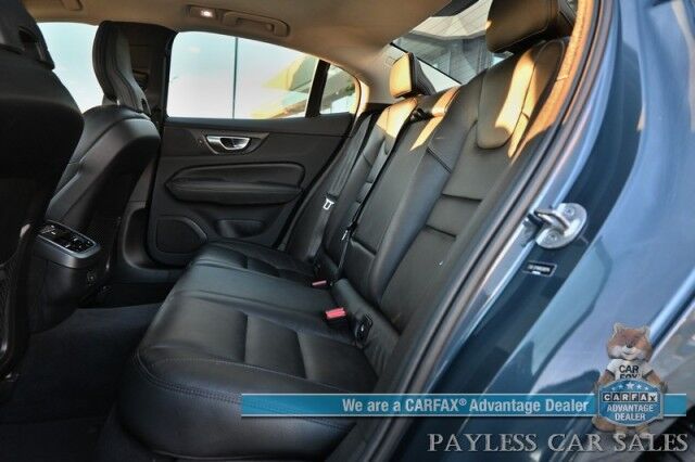 2024 Volvo S60 Ultimate Dark Theme / AWD / Climate Pkg / Front & Rear Heated Leather Seats / Heated Steering Wheel / Panoramic Sunroof / Harman Kardon Speakers / Adaptive Cruise / Lane Depart & Blind Spot / 1-Owner Anchorage AK