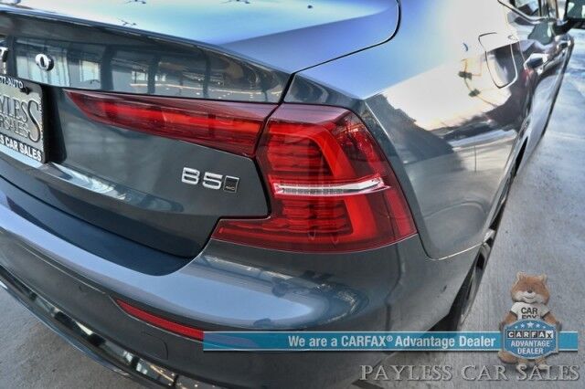 2024 Volvo S60 Ultimate Dark Theme / AWD / Climate Pkg / Front & Rear Heated Leather Seats / Heated Steering Wheel / Panoramic Sunroof / Harman Kardon Speakers / Adaptive Cruise / Lane Depart & Blind Spot / 1-Owner Anchorage AK