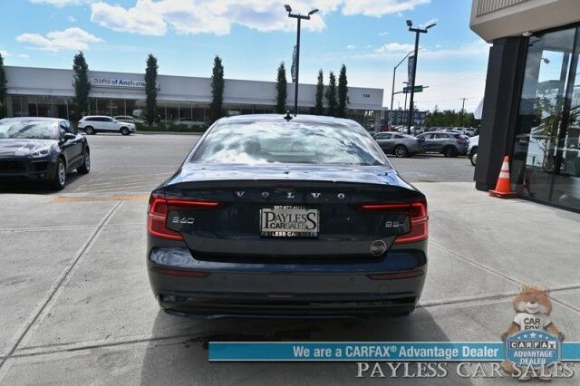 2024 Volvo S60 Ultimate Dark Theme / AWD / Climate Pkg / Front & Rear Heated Leather Seats / Heated Steering Wheel / Panoramic Sunroof / Harman Kardon Speakers / Adaptive Cruise / Lane Depart & Blind Spot / 1-Owner Anchorage AK