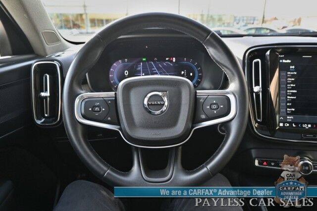 2024 Volvo XC40 Core / Dark Theme / AWD / Power & Heated Leather Seats / Panoramic Sunroof / Navigation / Apple CarPlay & Android Auto / Backup Camera / Lane Departure & Blind Spot Alert / Keyless Entry & Start / 30 MPG / 1-Owner Anchorage AK