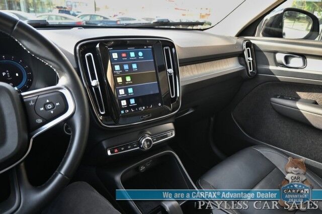 2024 Volvo XC40 Core / Dark Theme / AWD / Power & Heated Leather Seats / Panoramic Sunroof / Navigation / Apple CarPlay & Android Auto / Backup Camera / Lane Departure & Blind Spot Alert / Keyless Entry & Start / 30 MPG / 1-Owner Anchorage AK