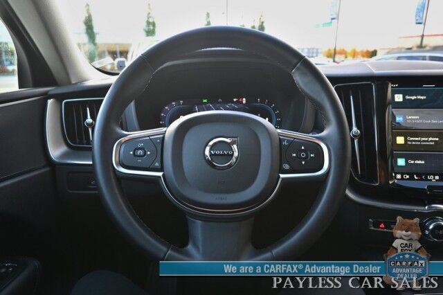 2024 Volvo XC60 Core Dark Theme / AWD / Power & Heated Leather Seats / Navigation / Panoramic Sunroof / Adaptive Cruise / Blind Spot & Lane Alert / Apple CarPlay & Android Auto / Back Up Camera / Keyless Entry & Start / 1-Owner Anchorage AK