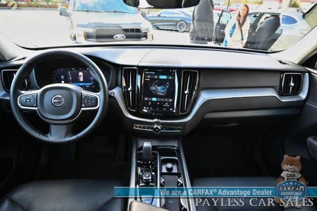 2024 Volvo XC60 Core Dark Theme / AWD / Power & Heated Leather Seats / Navigation / Panoramic Sunroof / Adaptive Cruise / Blind Spot & Lane Alert / Apple CarPlay & Android Auto / Back Up Camera / Keyless Entry & Start / 1-Owner Anchorage AK