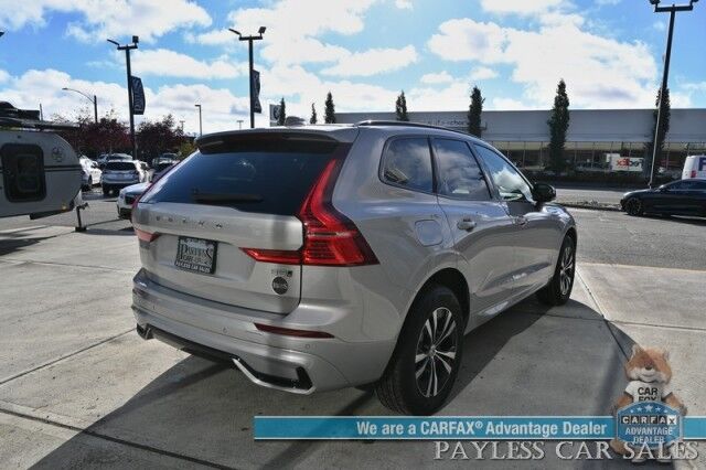 2024 Volvo XC60 Core Dark Theme / AWD / Power & Heated Leather Seats / Navigation / Panoramic Sunroof / Adaptive Cruise / Blind Spot & Lane Alert / Apple CarPlay & Android Auto / Back Up Camera / Keyless Entry & Start / 1-Owner Anchorage AK