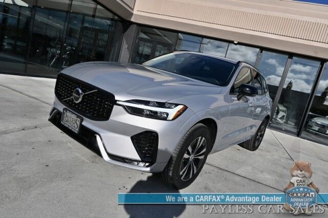 2024 Volvo XC60 Core Dark Theme / AWD / Power & Heated Leather Seats / Navigation / Panoramic Sunroof / Adaptive Cruise / Blind Spot & Lane Alert / Apple CarPlay & Android Auto / Back Up Camera / Keyless Entry & Start / 1-Owner Anchorage AK