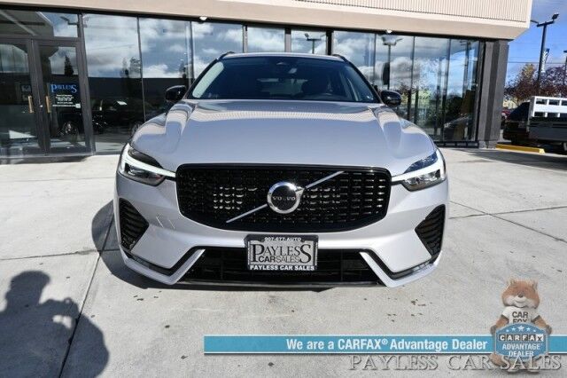 2024 Volvo XC60 Core Dark Theme / AWD / Power & Heated Leather Seats / Navigation / Panoramic Sunroof / Adaptive Cruise / Blind Spot & Lane Alert / Apple CarPlay & Android Auto / Back Up Camera / Keyless Entry & Start / 1-Owner Anchorage AK