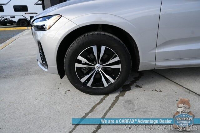 2024 Volvo XC60 Core Dark Theme / AWD / Power & Heated Leather Seats / Navigation / Panoramic Sunroof / Adaptive Cruise / Blind Spot & Lane Alert / Apple CarPlay & Android Auto / Back Up Camera / Keyless Entry & Start / 1-Owner Anchorage AK