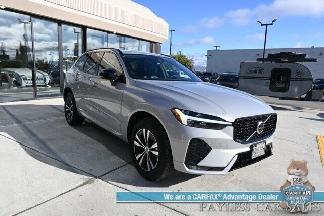 2024 Volvo XC60 Core Dark Theme / AWD / Power & Heated Leather Seats / Navigation / Panoramic Sunroof / Adaptive Cruise / Blind Spot & Lane Alert / Apple CarPlay & Android Auto / Back Up Camera / Keyless Entry & Start / 1-Owner Anchorage AK