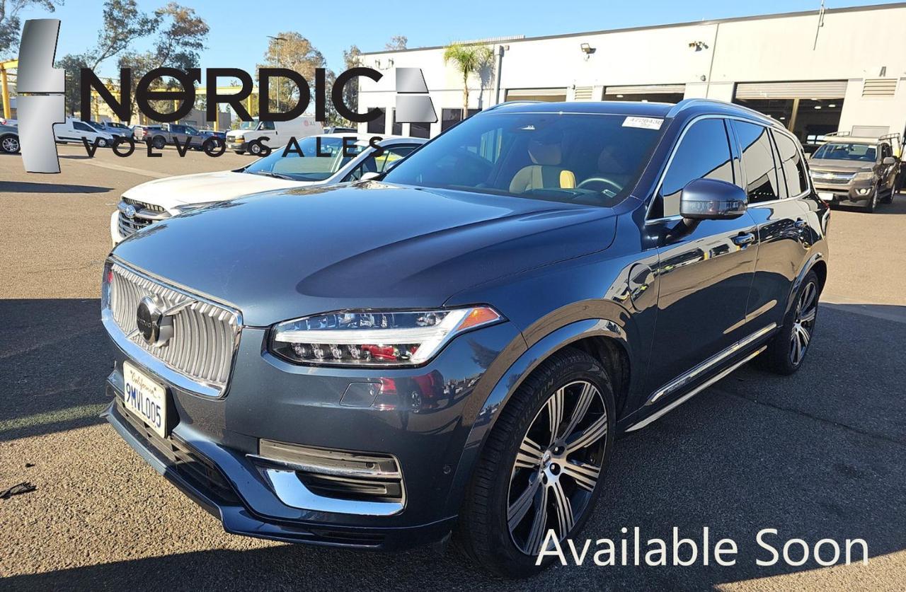 2024 Volvo XC90 Recharge T8 Ext Range ULTIMATE LUX w/Bowers & Wilkins, Pilot Assist, Air Susp, Massage Seats & Cooled Seats