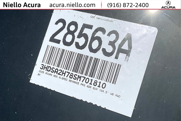 2025 Acura ADX A-spec w/Advance Package's photo