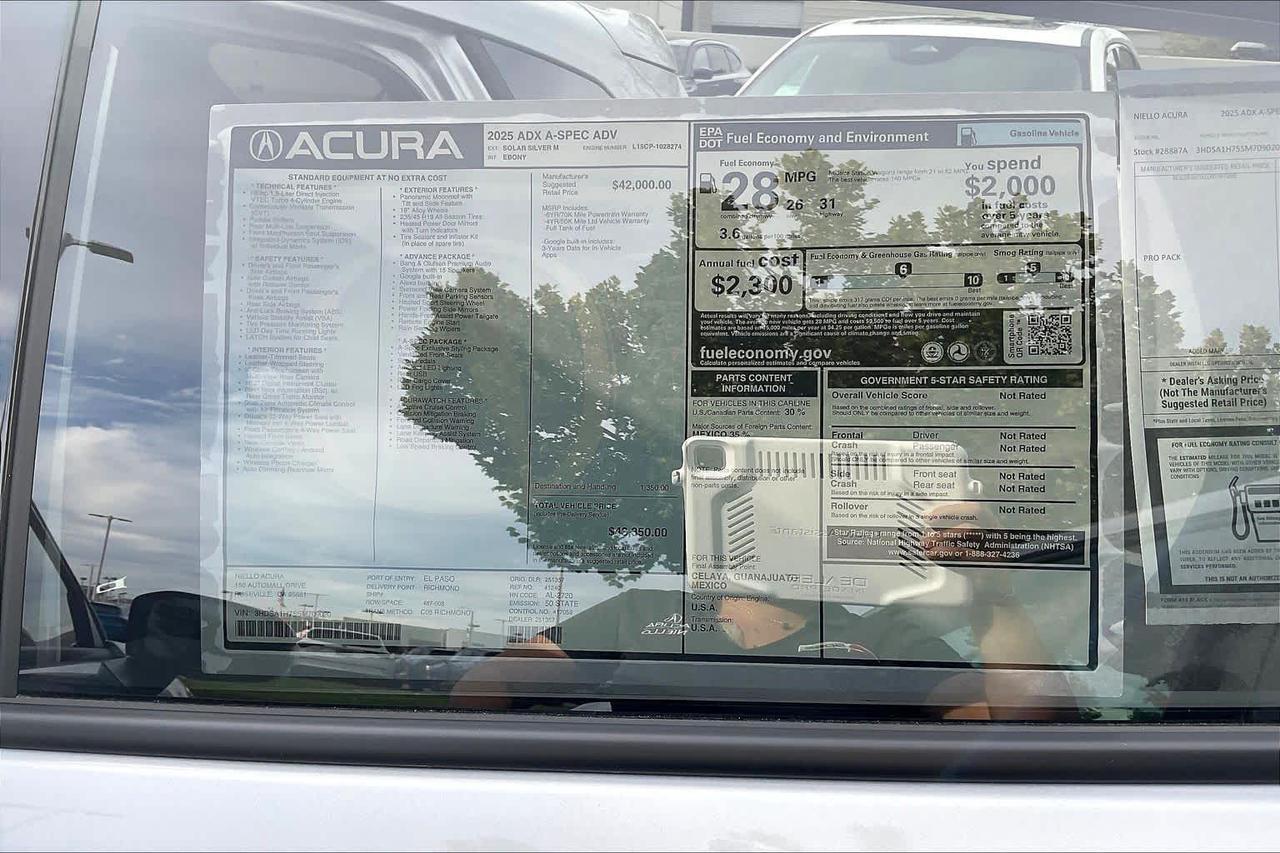 2025 Acura ADX w/A-Spec Advance Package Roseville CA