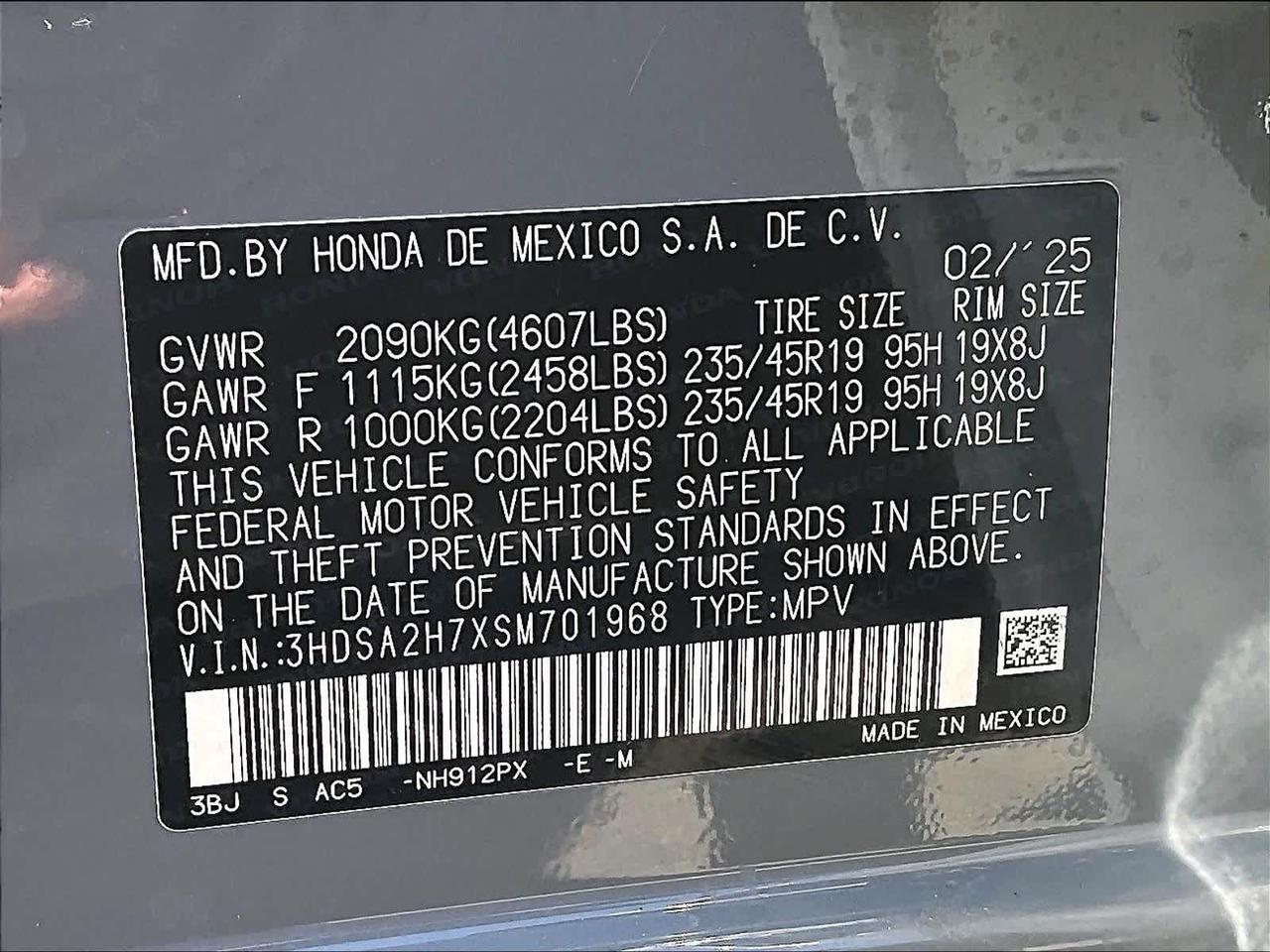 2025 Acura ADX w/A-Spec Advance Package Roseville CA
