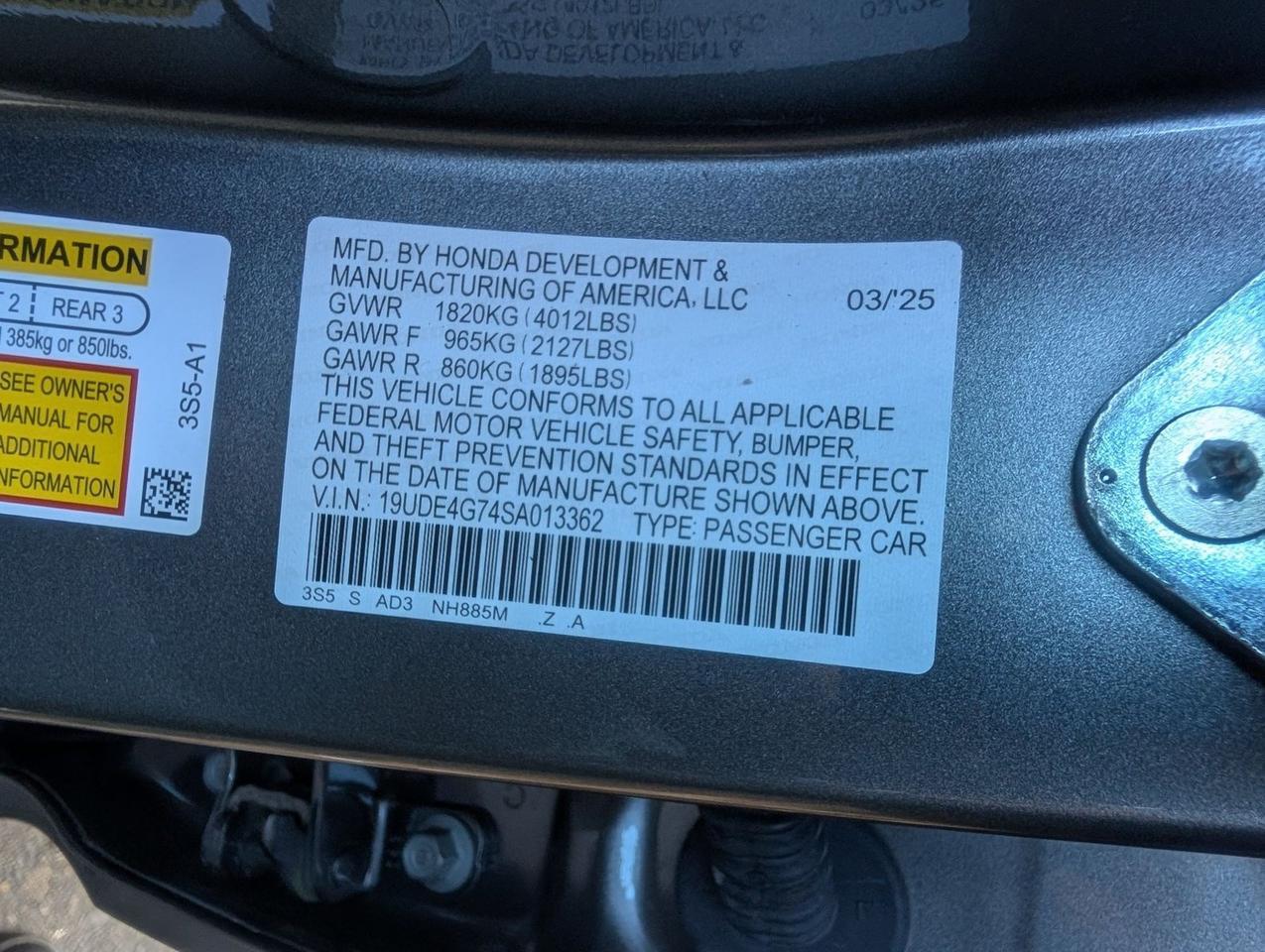 2025 Acura Integra w/A-Spec Technology Package Roseville CA