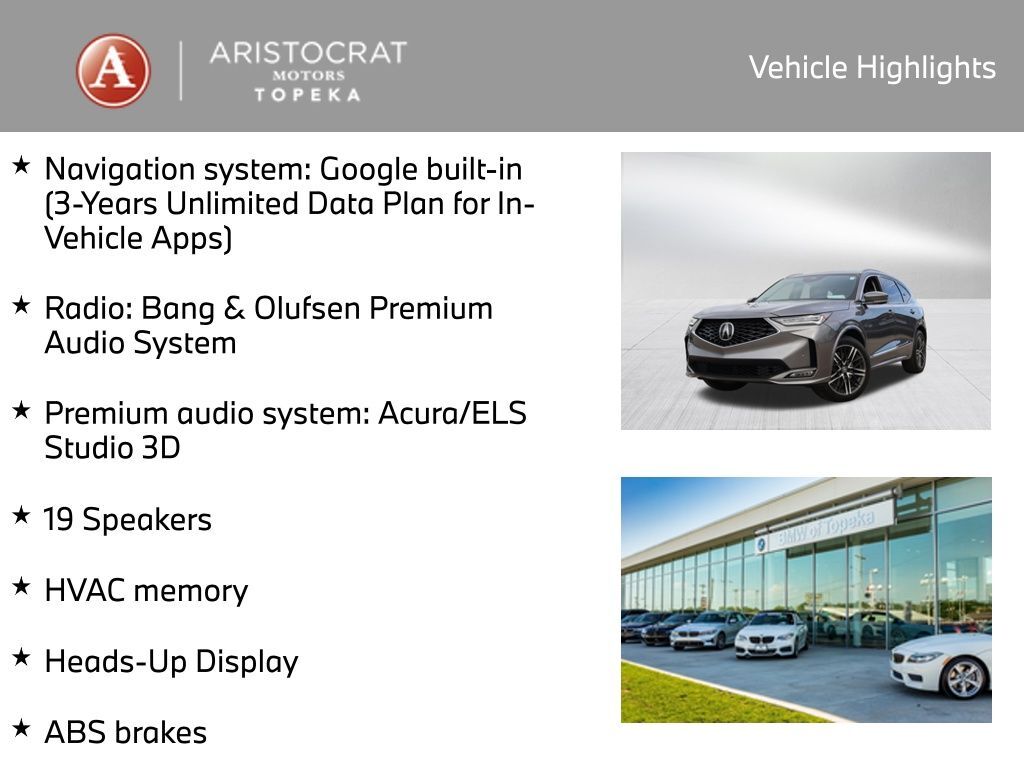 2025 Acura MDX Advance Package San Clemente CA