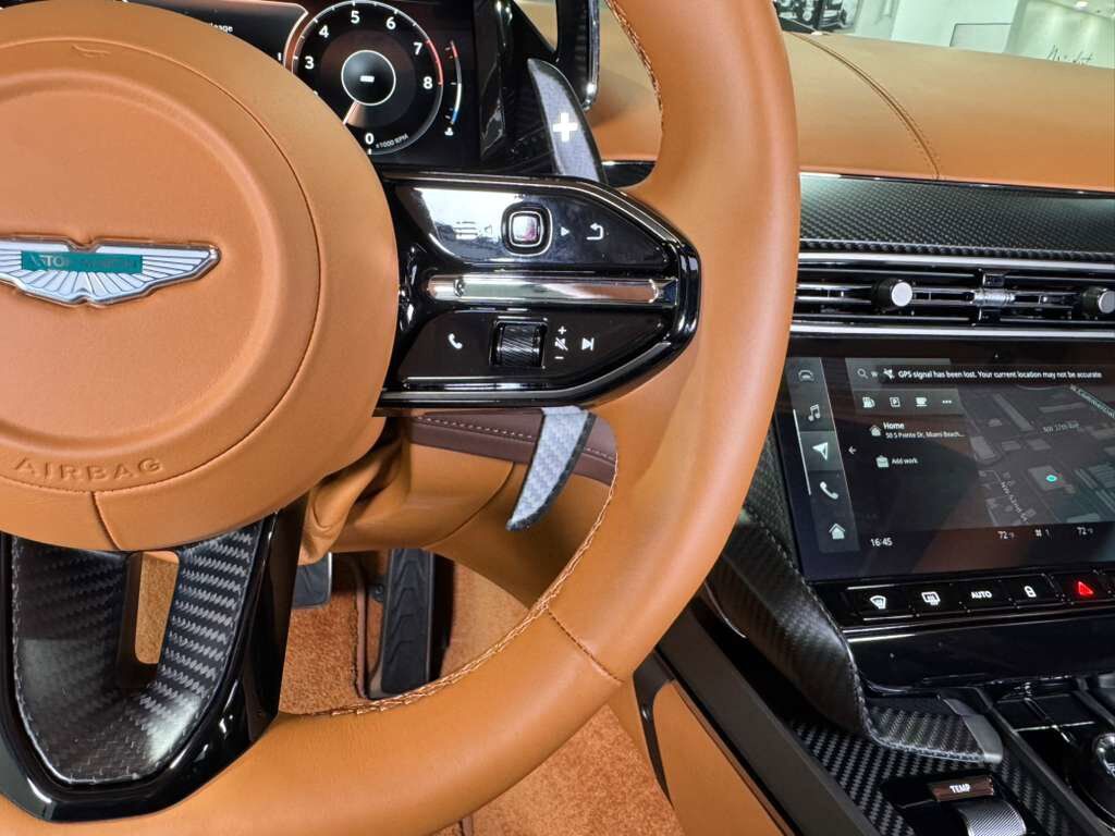 2025 Aston Martin Vanquish Apple CarPlay Ultra, Magneto Bronze paint,Bowers & Wilkins audio,360 cam,carbon galore & MUCH MORE!! Fort Lauderdale FL