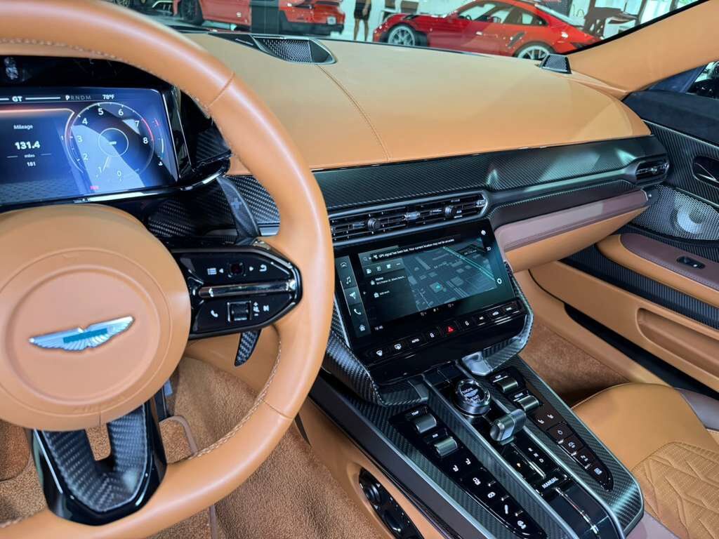 2025 Aston Martin Vanquish Apple CarPlay Ultra, Magneto Bronze paint,Bowers & Wilkins audio,360 cam,carbon galore & MUCH MORE!! Fort Lauderdale FL