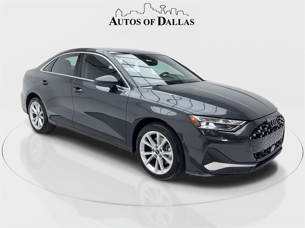 2025 Audi A3 40 Premium CAM,PANO,HTD STS,BLIND SPOT Plano TX