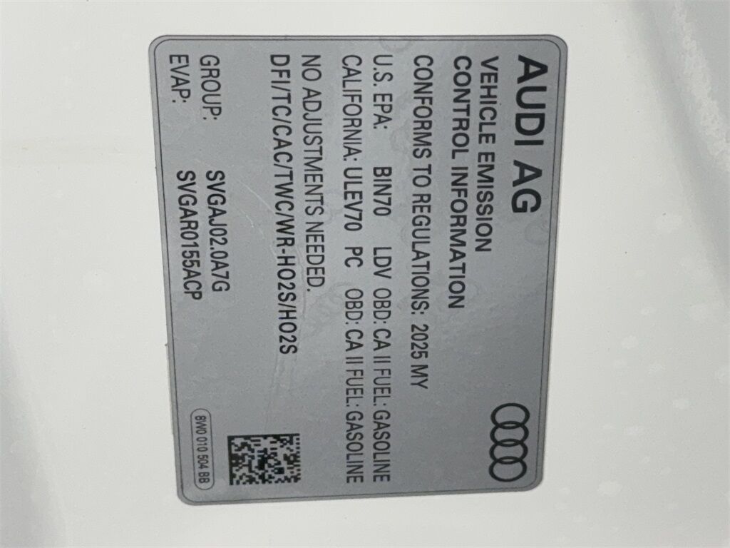 2025 Audi A5 Sportback 45 S line Premium CAM,PANO,HTD STS,BLIND SPOT,19&quot; Plano TX