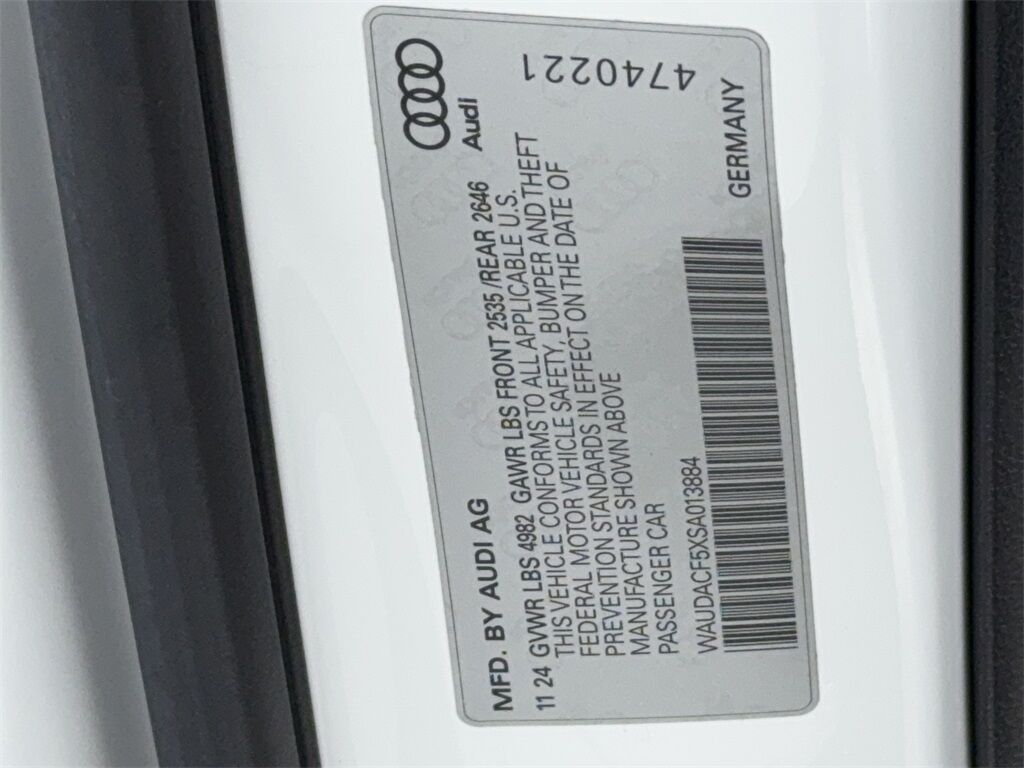 2025 Audi A5 Sportback 45 S line Premium CAM,PANO,HTD STS,BLIND SPOT,19&quot; Plano TX