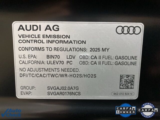2025 Audi A6 45 Premium Plus quattro Dallas TX