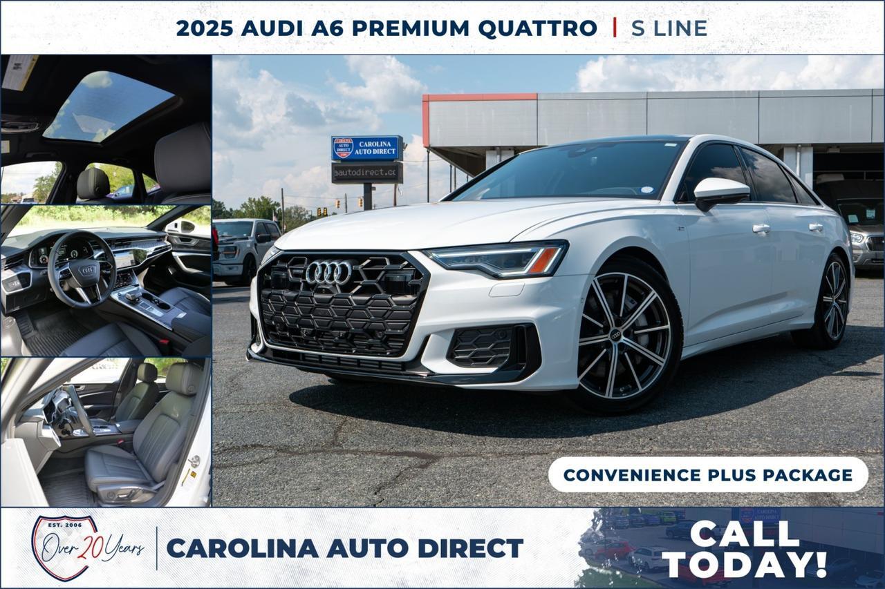 2025 Audi A6 Premium / S Line / Quattro / Convenience Plus Package