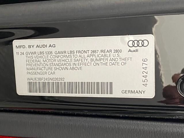 2025 Audi A6 Sedan Premium Plus Appleton WI