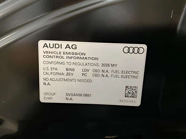 2025 Audi A6 Sportback e-tron Premium Plus Dallas TX