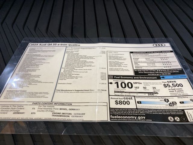 2025 Audi Q4 e-tron Premium Plus quattro Dallas TX