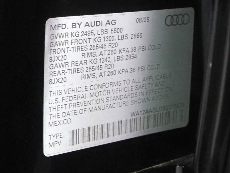 2025 Audi Q5 Premium Plus 2.0 TFSI Quattro *HEADS-UP DISPLAY, NAVIGATION, VIRTUAL COCKPIT, ADAPTIVE CRUISE, SAFETY ALERTS, 360 VIEW CAMERAS, PANORAMA MOONROOF, LEATHER, HEATED SEATS/STEERING, 20 INCH WHEELS, BANG & OLUFSEN, WIRELESS CHARGING, ANDROID & APPLE Round Rock TX