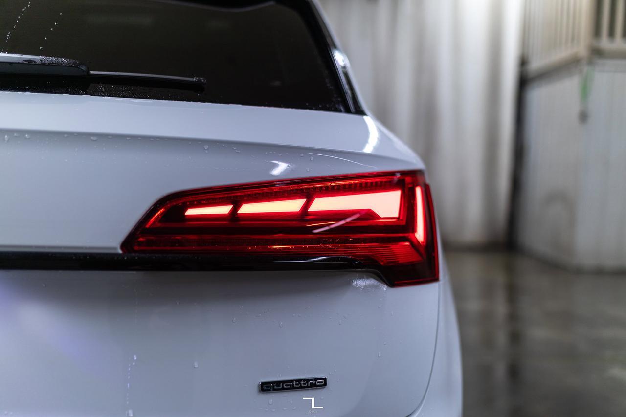 2025 Audi Q5 Quattro Progressiv S-Line Black Optics Leather Roof Nav Red Deer AB