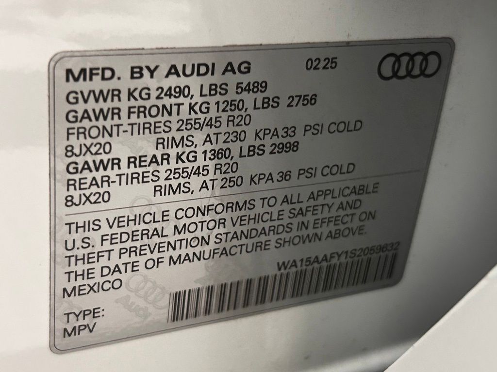 2025 Audi Q5 Sportback 45 S line Premium Plus Portland OR