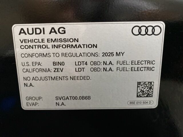 2025 Audi Q6 e-tron Premium Plus Dallas TX