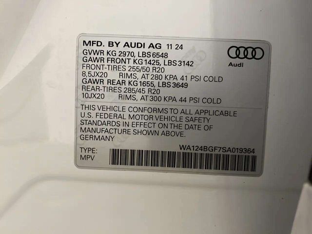 2025 Audi Q6 e-tron Premium Plus quattro Dallas TX