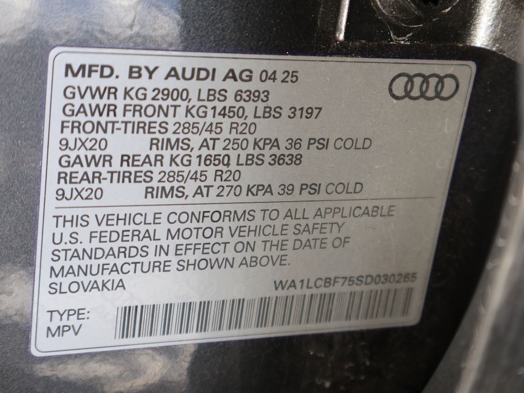 2025 Audi Q7 45 Premium Plus San Clemente CA