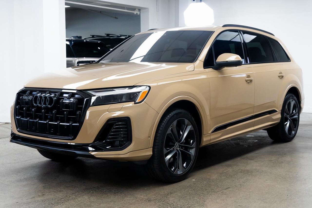 2025 Audi Q7 55 Premium Plus 1 Owner Black Optic Package Executive Package Portland OR