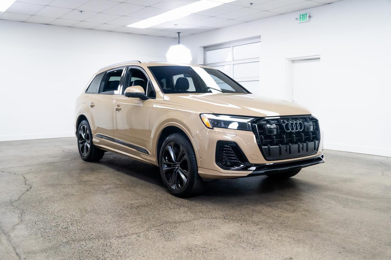 2025 Audi Q7 55 Premium Plus 1 Owner Black Optic Package Executive Package Portland OR