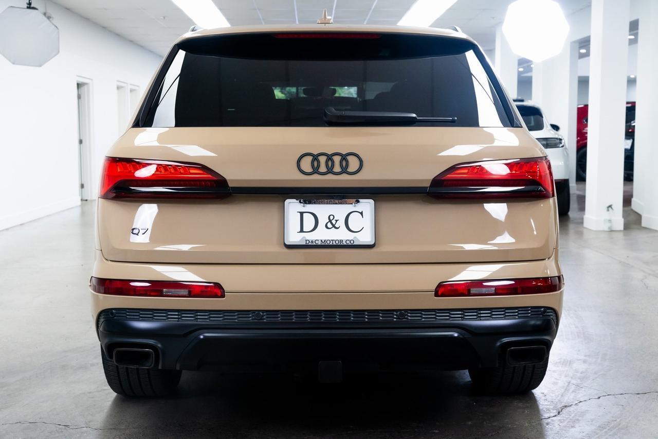 2025 Audi Q7 55 Premium Plus 1 Owner Black Optic Package Executive Package Portland OR