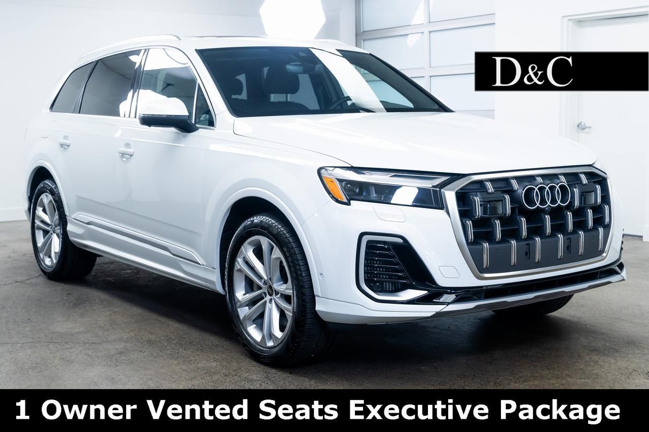 2025 Audi Q7 55 Premium Plus 1 Owner Vented Seats Executive Package Portland OR