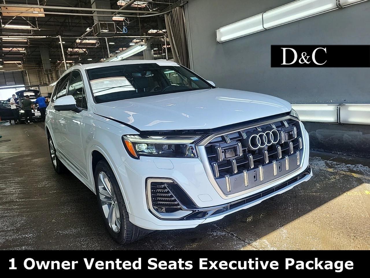 2025 Audi Q7 55 Premium Plus 1 Owner Vented Seats Executive Package Portland OR