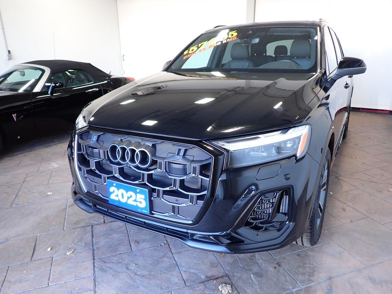 2025 Audi Q7 PROGRESSIVE 4WD *HYBRID* LEATHER NAVI SUNROOF Listowel ON