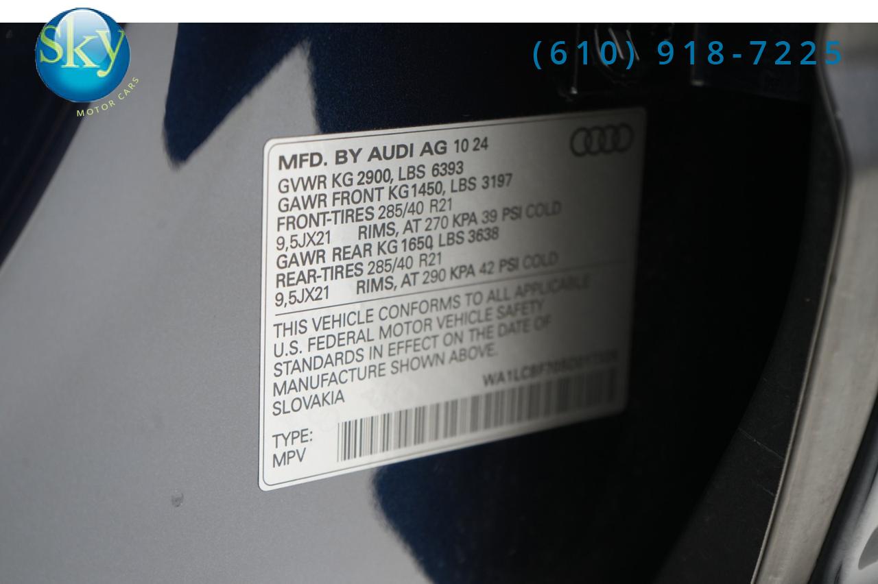 2025 Audi Q7 Quattro AWD Premium Plus 7-PASSENGER West Chester PA