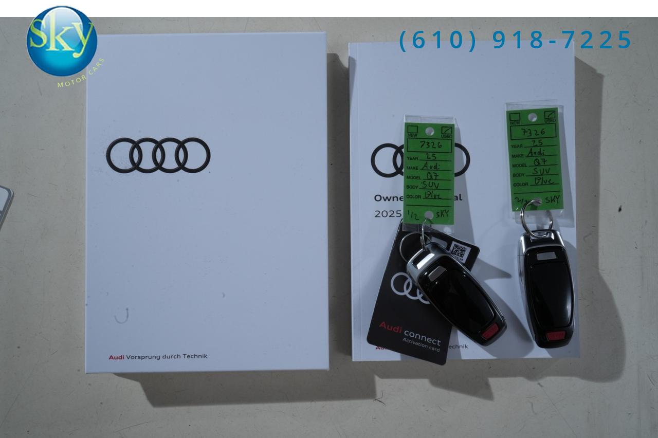 2025 Audi Q7 Quattro AWD Premium Plus 7-PASSENGER West Chester PA