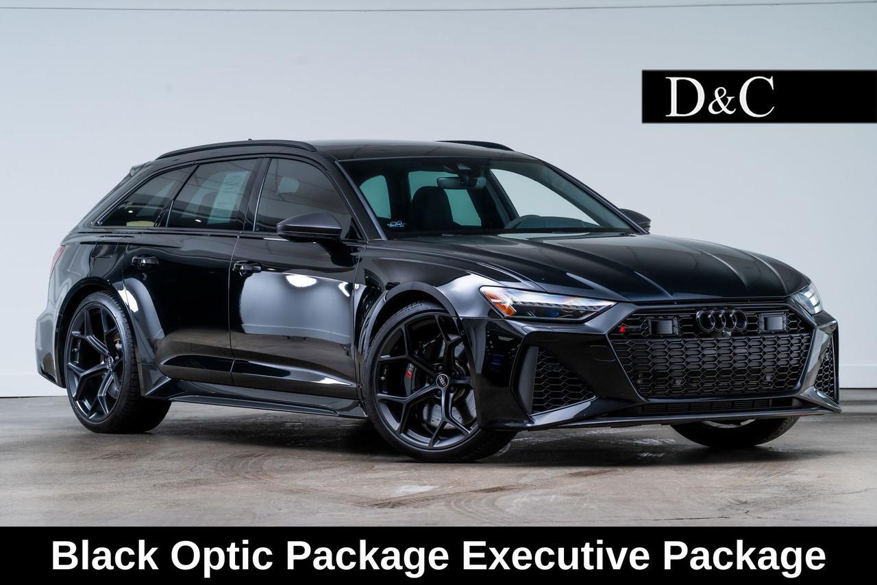 2025 Audi RS 6 Avant performance 4.0T Black Optic Package Executive Package