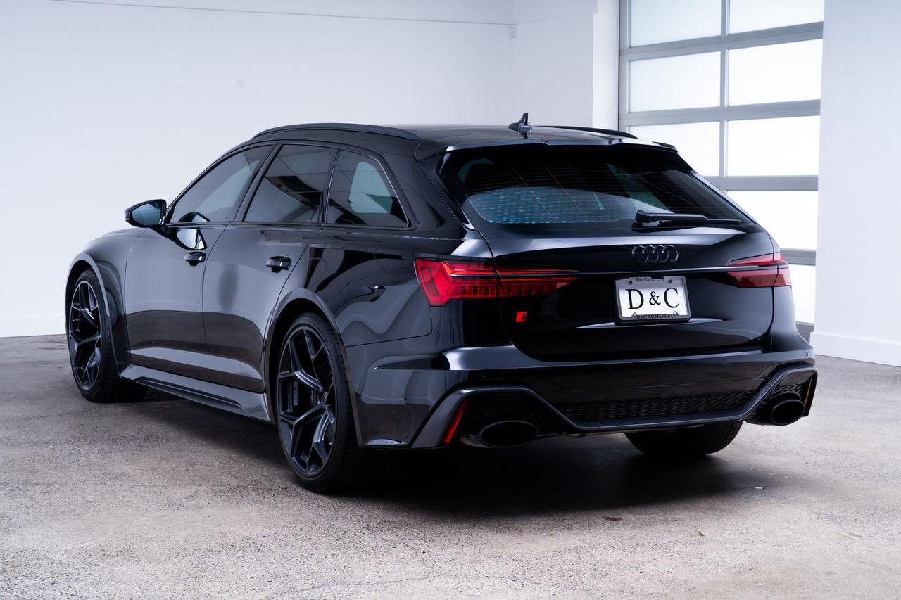 2025 Audi RS 6 Avant performance 4.0T Black Optic Package Executive Package Portland OR
