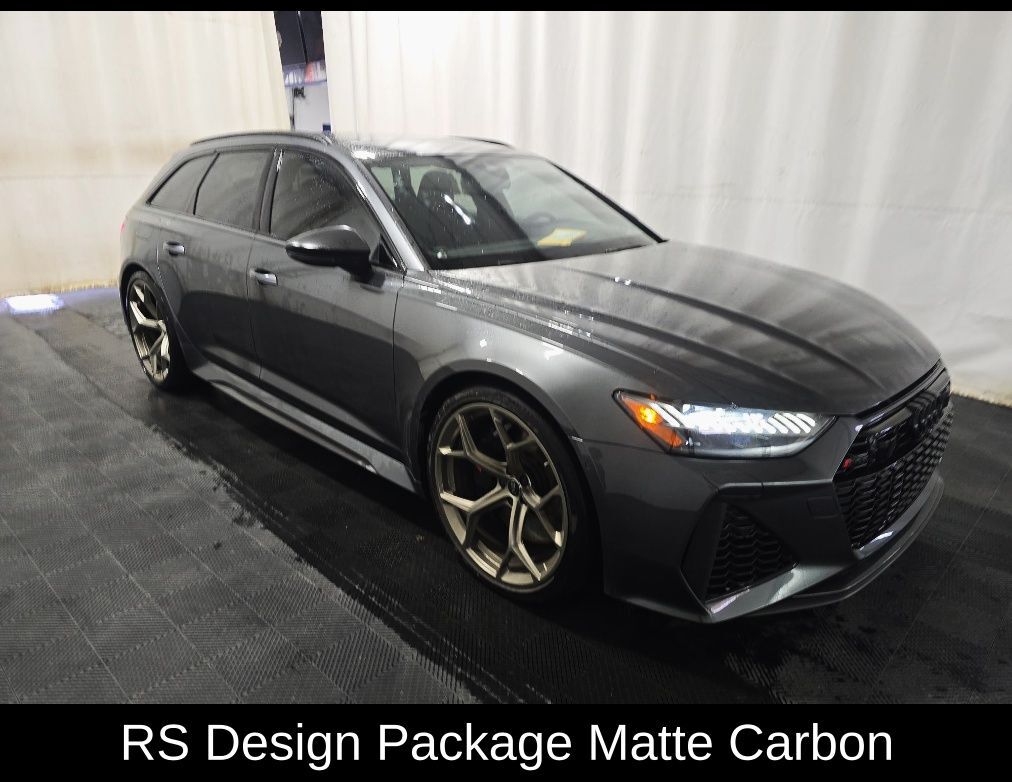 2025 Audi RS 6 Avant performance 4.0T quattro RS Design Package Matte Carbon