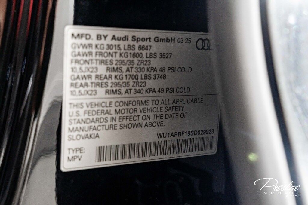 2025 Audi RS Q8 performance North Miami Beach FL