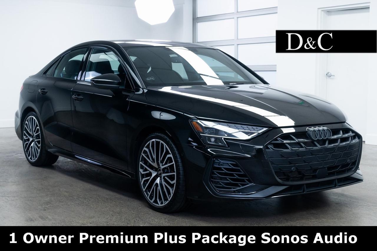 2025 Audi S3 2.0T Premium Plus quattro 1 Owner Premium Plus Package Sonos Audio Portland OR