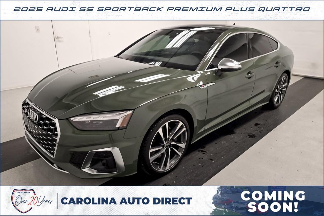 2025 Audi S5 Sportback Premium Plus Quattro / Warm Weather PKG / Coming Soon!